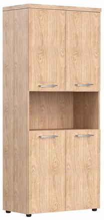 Biuro spinta Skyland Torr THC 85.4, ąžuolo sp., 198 cm x 45 cm x 85.6 cm