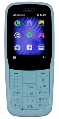Кнопочный телефон Nokia 220, 24 MB, синий цв.