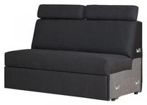 Modulinė sofa Bodzio Lazur, pilka sp., 141 x 81 cm x 97 cm