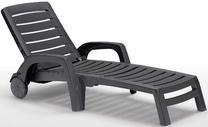 Lauko gultas Bica Riva, pilka sp., 190 cm x 72 cm x 60 cm