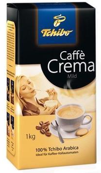 Kavos pupelės Tchibo Cafe Crema Mild, 1 kg