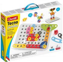 Konstruktorius Quercetti Tecno Jumbo Starter Set, 52 vnt.
