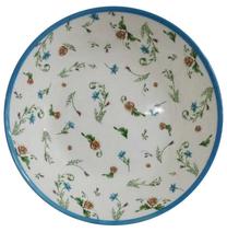 Maza bļoda Claytan, zila krās./balta krās./zaļa krās., 23.4 cm