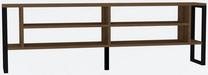 TV galds Kalune Design Cupe, valriekstu krās., 24.5 cm x 160 cm x 50.4 cm
