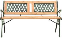 Lauko suoliukas VLX Garden Bench 312033, ruda sp.