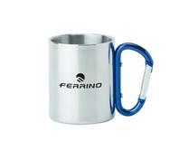 Puodelis Ferrino Carbine, nerūdijantysis plienas, 7 cm, 0.18 l, sidabro sp.