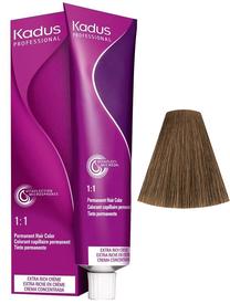 Matu krāsa Kadus Professional Permanent Color, dark blond brown ash krās., 6/71, 60 ml