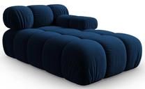 Modulinė sofa Micadoni Home Bellis MIC_CHR_2_F1_BELLIS10, tamsiai mėlyna sp., dešininė, 157 x 97 cm x 62 cm