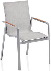 Lauko kėdė Kettler Diamond, pilka sp., 62 cm x 57.5 cm x 90 cm
