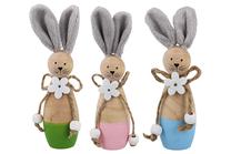 Dekoracija Bunny, įvairių spalvų/(spalva/dizainas parenkami atsitiktine tvarka)