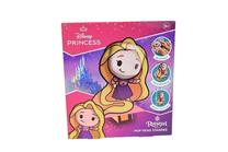 Popierinių figūrų gaminimo rinkinys Disney Princess Rapunzel, įvairių spalvų