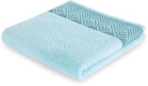 Vonios rankšluostis AmeliaHome Aledo, šviesiai mėlynas, 140 cm x 70 cm
