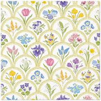Popierinės servetėlės PAW Garden Medal, 33 cm x 33 cm, įvairių spalvų, 20 vnt.