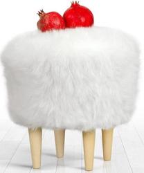 Pufas Hanah Home Fox 209FLF1230, balta sp., 42 cm x 42 cm x 42 cm
