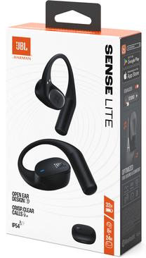 Belaidės ausinės JBL Sense Lite JBLSENSELITEBLK, juoda sp.