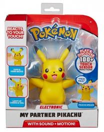 Žaislinė figūrėlė Pokemon My Partner Pikachu, 12 cm, geltona sp.