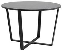 Stalas, juoda sp., 110 cm x 110 cm x 75 cm