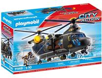 Konstruktorius Playmobil City Action Taktinė policija: didelis sraigtasparnis 71149