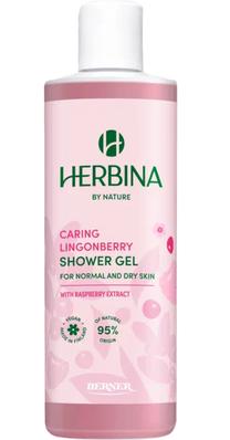 Гель для умывания тела Herbina Caring Lingonberry, 250 мл