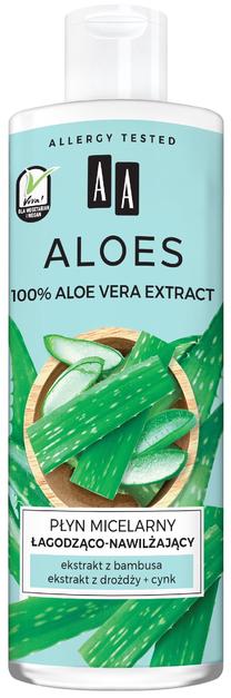 Micelārais ūdens AA Aloes, 400 ml