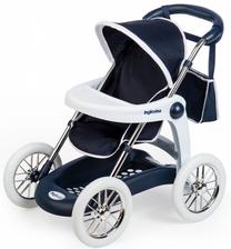 Коляска для кукол Smoby Inglesina Chuli Pliante, синий цв./белый цв.