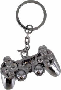 Atslēgu piekariņš Paladone Playstation Controller 3D, sudraba krās.