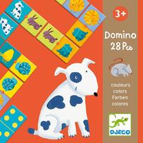 Domino spēle Djeco Colour Animals DJ08111