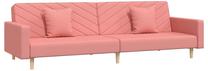 Sofa-lova VLX Fabric 337632, rožinė sp., 220 x 84.5 cm x 69 cm