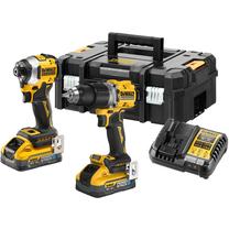 Аккумуляторная ударная дрель-шуруповерт с батареей Dewalt DCK2050H2T-QW, 18 В, 5 Ah, 6 шт.