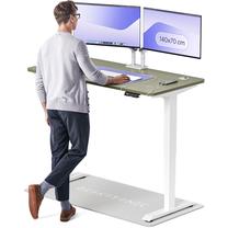 Datorgalds regulējams augstums Desktronic HomePro 829 53, 140 cm x 70 cm, 126 cm, balta krās./zaļa krās.