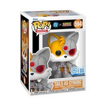 Žaislinė figūrėlė Funko Pop! Heroes Sonic Tails Cyborg 594, 9 cm, geltona sp./pilka sp.