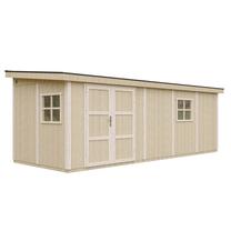 Sodo namelis Timbela SmartSide M941, 604 cm x 236 cm x 231 cm, rusva sp.