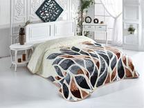 Lovatiesė Mijolnir SuperSoft 303EVN1132, kreminė sp./ruda sp., 200 cm x 240 cm