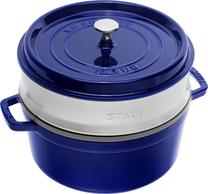 Emailitud malmpott Staub La Cocotte, Ø26 cm, 5.25 l, sinine v.