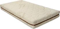 Čiužinys vaikiškoms lovytėms BabyMatex Coco Hemp, 120 cm x 60 cm, vidutinio kietumo