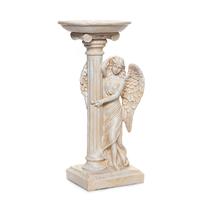 Sodo dekoracija "Angelas" NF28624D, 20.1 cm x 19.1 cm x 44.1 cm, balta sp.