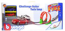 Автомобильная трасса Bburago Challenge Series Twin Loop, многоцветный