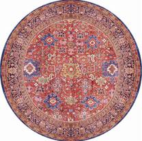Kilimas vidaus Conceptum Hypnose Soul Chenille AL 181, įvairių spalvų, 150 cm x 150 cm