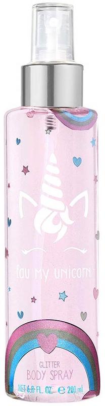 Kūno purškiklis Air-Val Eau My Unicorn Glitter Spray, 200 ml