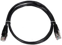 Laidas Extralink RJ-45 8P8C, RJ-45 8P8C, 1 m, juoda sp.