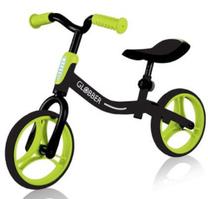 Balansinis dviratis Globber Go Bike 4100301-0248, juoda sp./žalia sp., 10"
