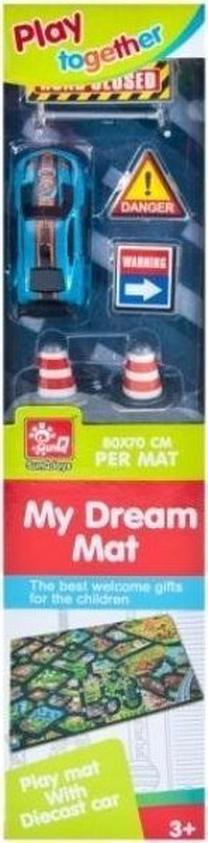 Коврик для игр Mega Creative My Dream Mat, 70 см x 80 см, многоцветный
