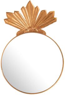 Spogulis Amadeus Rond Exvoto, stiprināms/līmējams, 25 cm x 41 cm, zelta krās.
