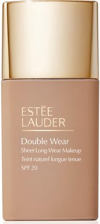 Skystas makiažo pagrindas Estee Lauder Double Wear Sheer Long-Wear Make Up 3C2, SPF 20, 3c2 pebble, 30 ml