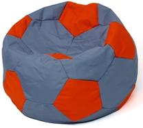 Sėdmaišis Go Gift Soccer L, raudona sp./pilka sp.
