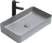 Vonios praustuvas Mexen Nadia 21616061, keramika, 60 cm x 35 cm x 11.5 cm, pilka sp.