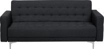 Sofa-lova Beliani Aberdeen, grafito sp., 186 x 88 cm x 83 cm