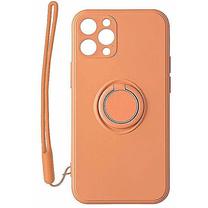 Чехол для телефона Mocco Pastel Ring, oранжевый цв., Samsung