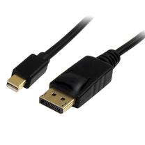 Kabelis StarTech MDP2DPMM3M Mini DisplayPort, DisplayPort 1.2, 3 m, melna krās.
