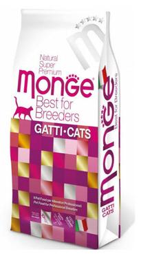 Sausā kaķu barība Monge Natural Adult Salmon, 10 kg